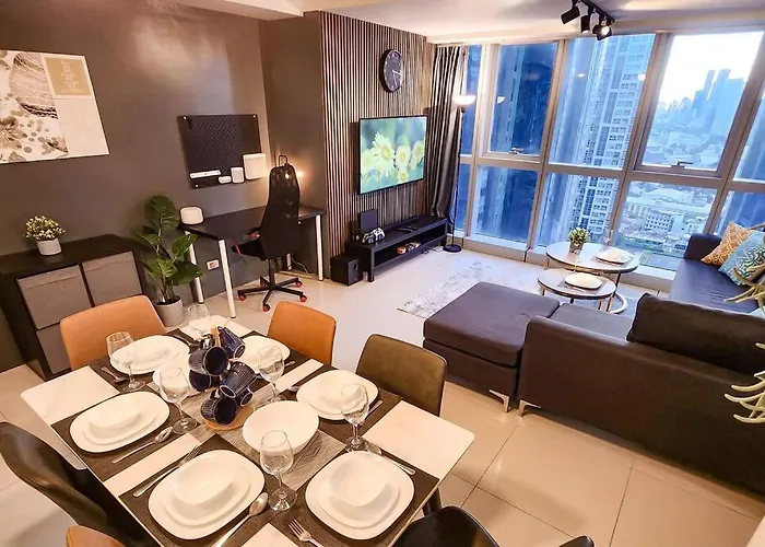 Apartment Spacious Executive 3br With Ps4 & Bathtub In Bgc Manila